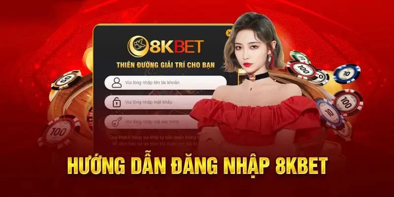 3 thao tác đăng nhập 8KBET cực nhanh chóng