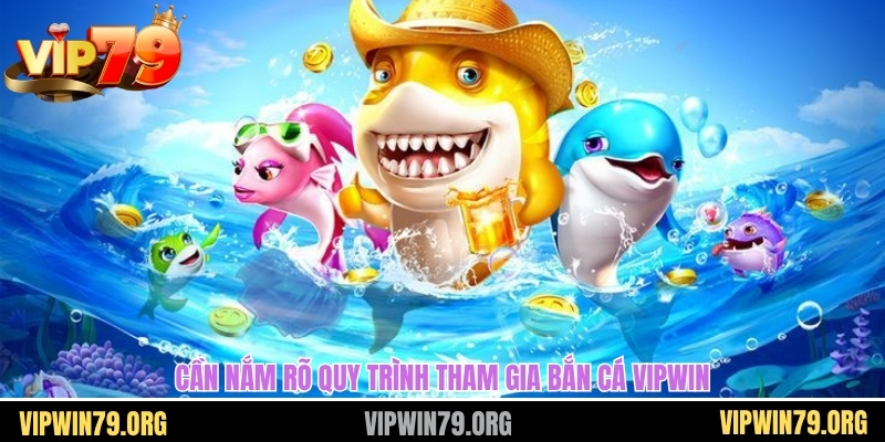 Cần nắm rõ quy trình tham gia bắn cá vipwin