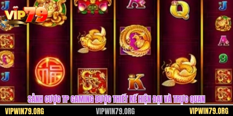 Sảnh nổ hũ TP điện tử được thiết kế hiện đại và trực quan